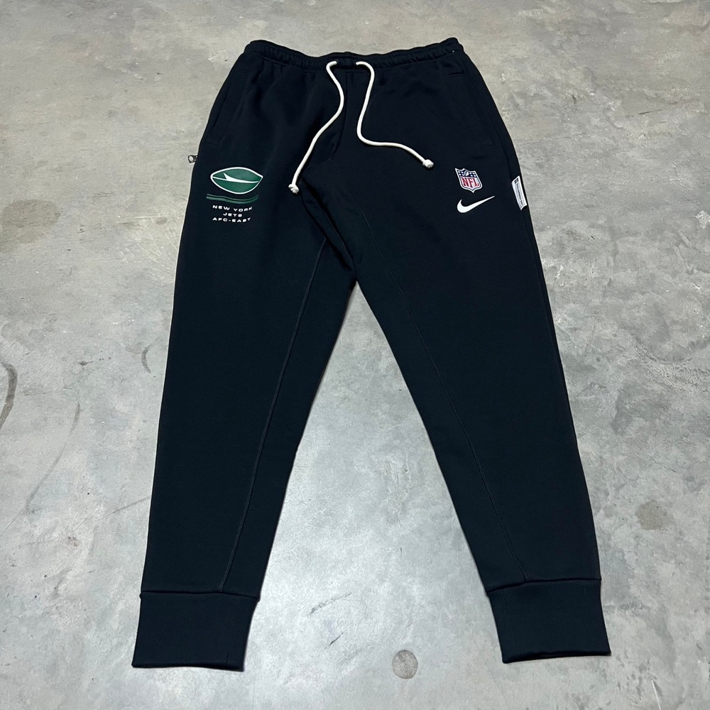 Nike NFL New York Jets Standard Issue Dri-FIT Sweatpants Mens Med Black Joggers